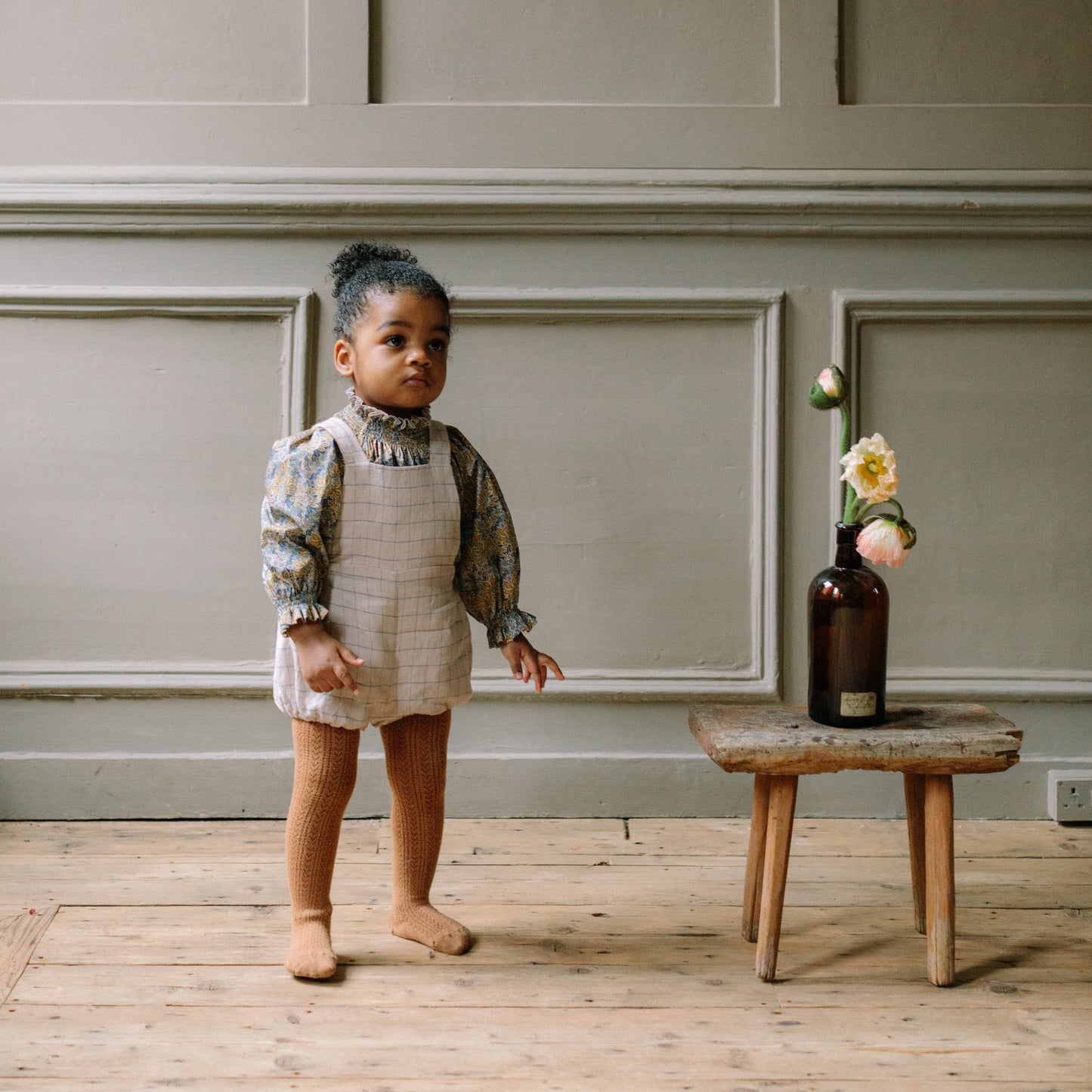 Mother May I Blouse - Aubrey Forest Liberty Print Cotton