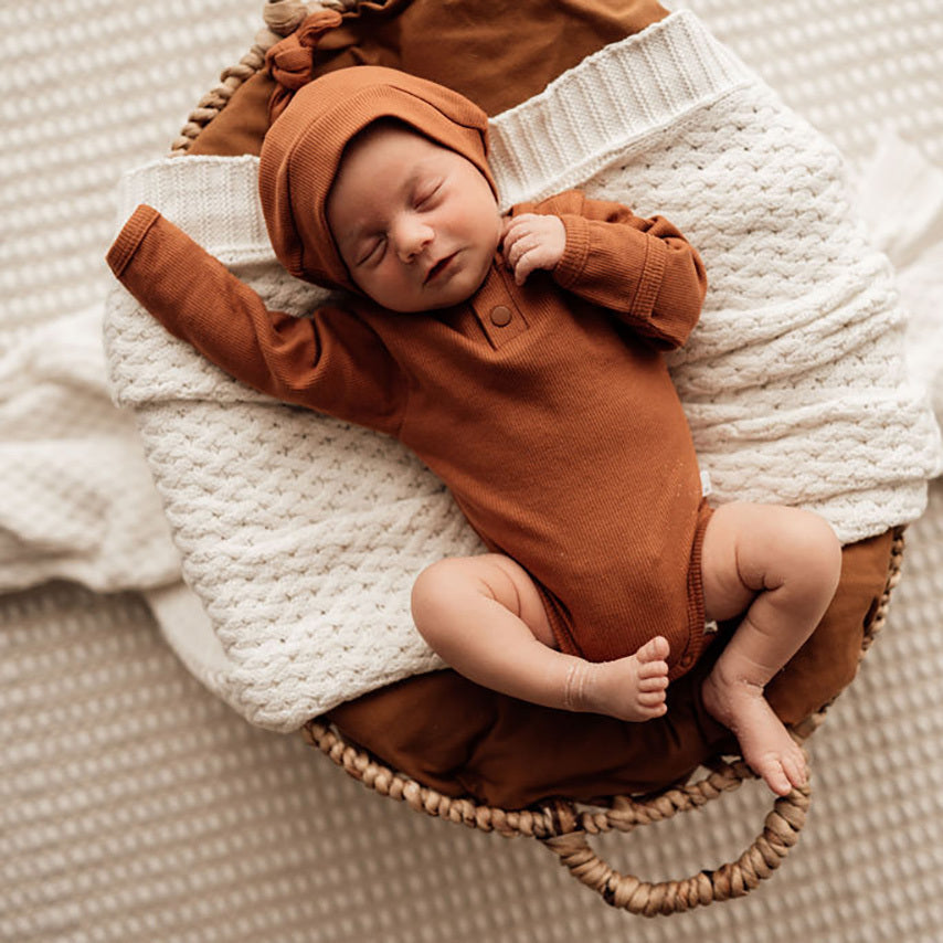Biscuit Long Sleeve Bodysuit