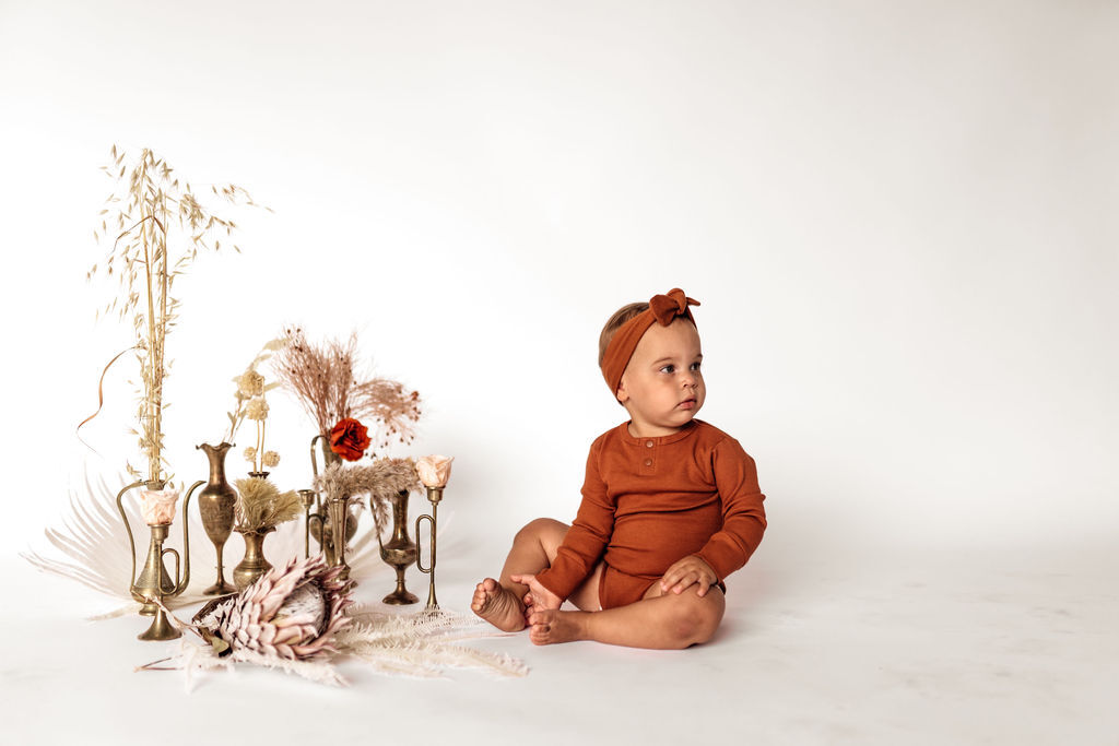 Biscuit Long Sleeve Bodysuit