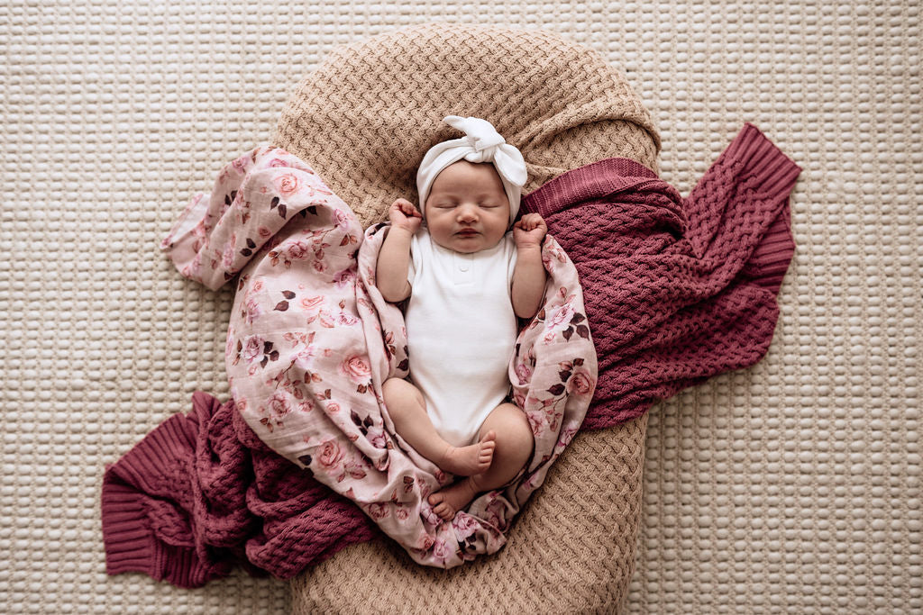 Blossom Organic Muslin Wrap