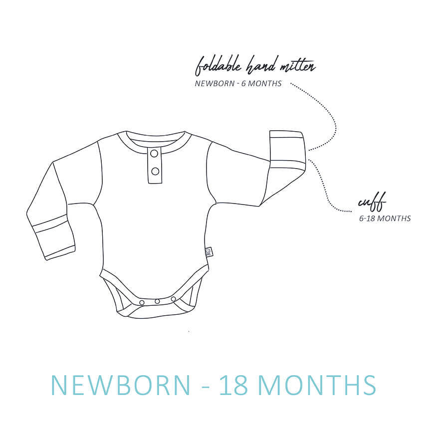 Dewkist Long Sleeve Bodysuit