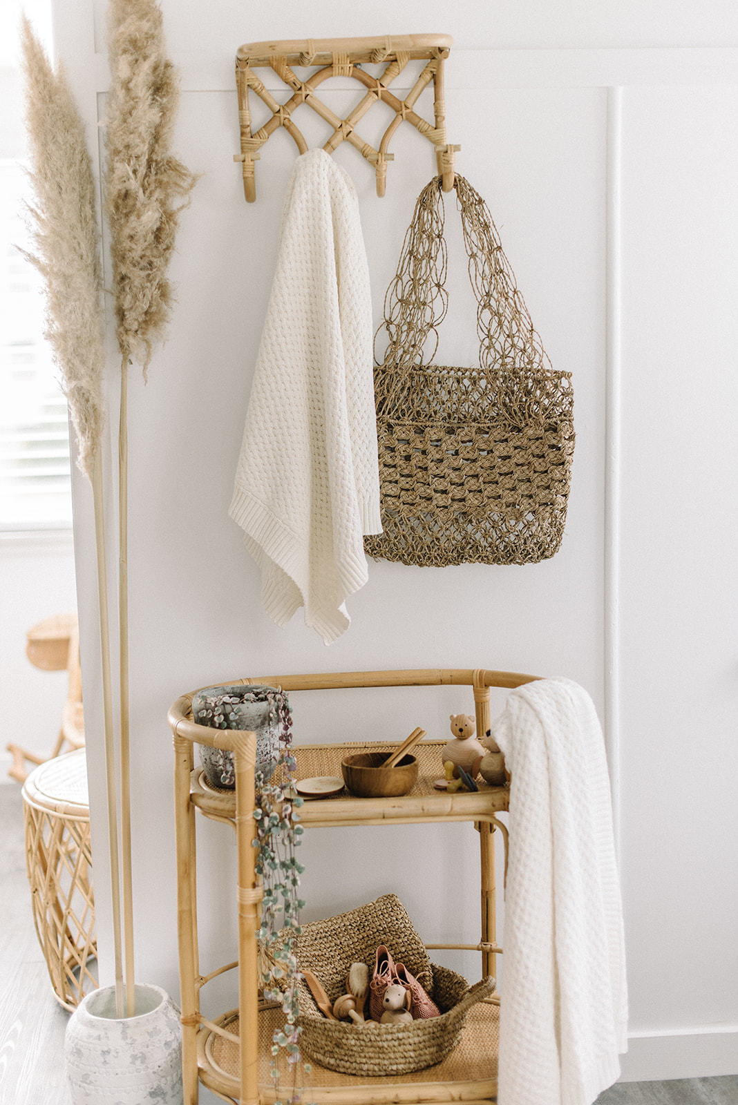Cream Diamond Knit Baby Blanket from Snuggle Hunny Kids is now available on Sugarbird Kids