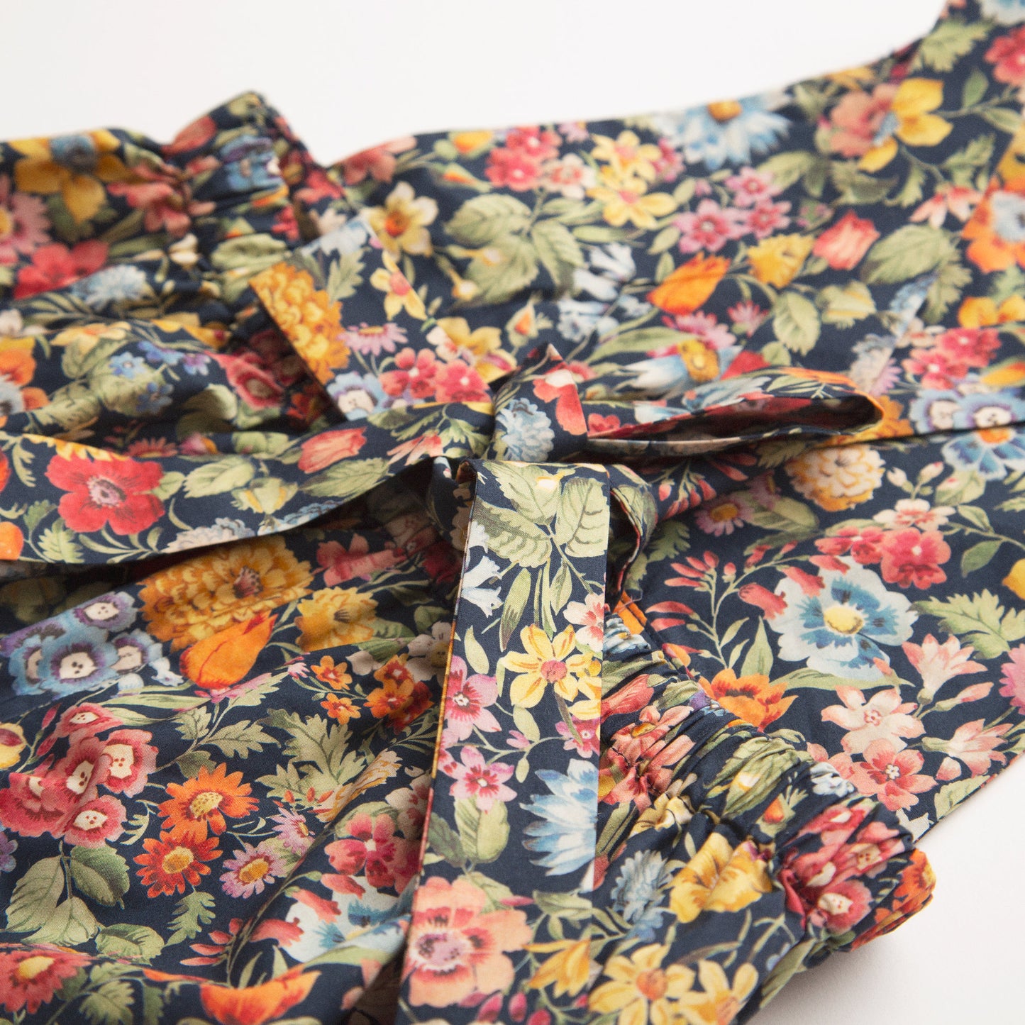 Jump Rope Romper - Heirloom Liberty Print Cotton