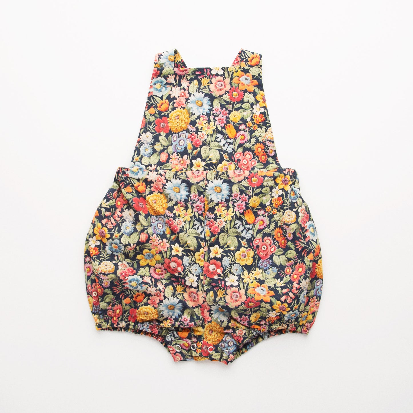 Jump Rope Romper - Heirloom Liberty Print Cotton
