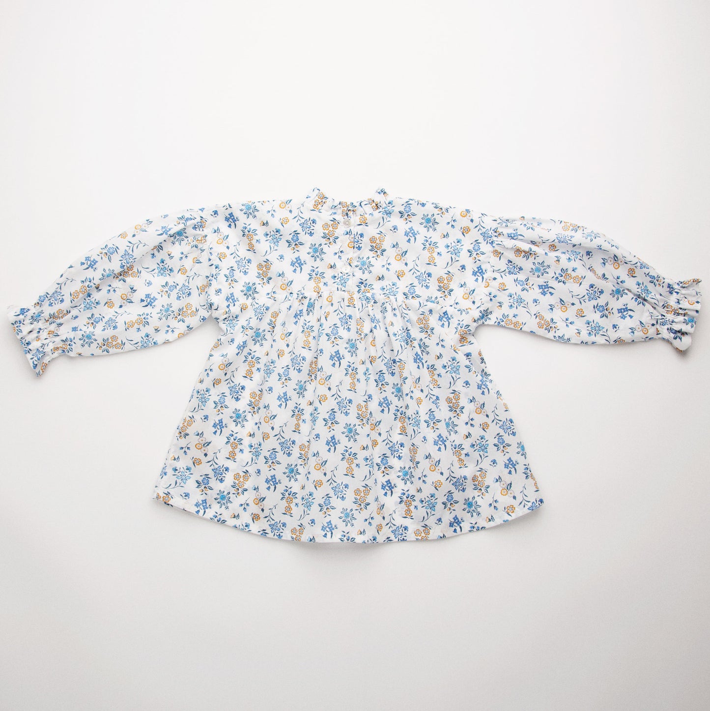 Kiss Chase Blouse - Edith Rose Liberty Print Cotton