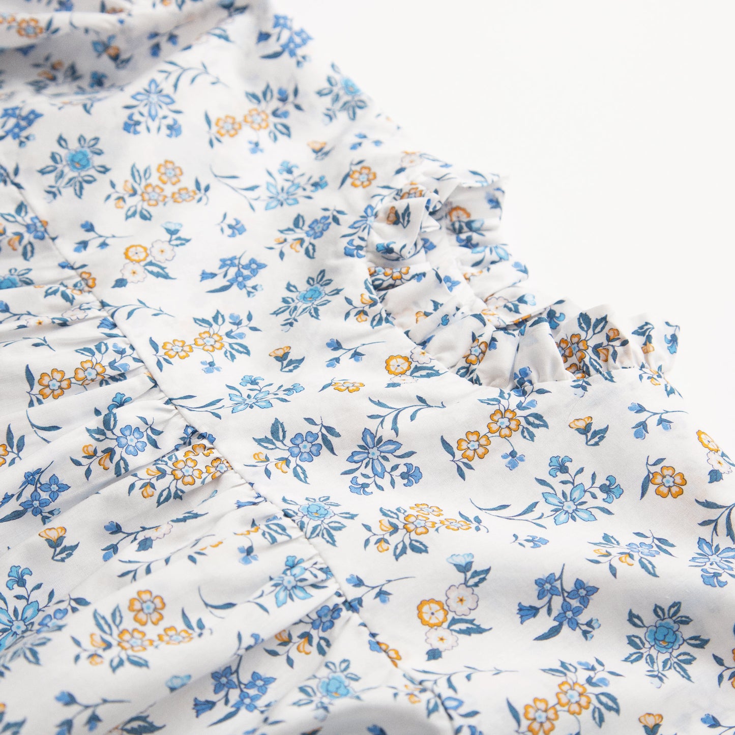 Kiss Chase Blouse - Edith Rose Liberty Print Cotton