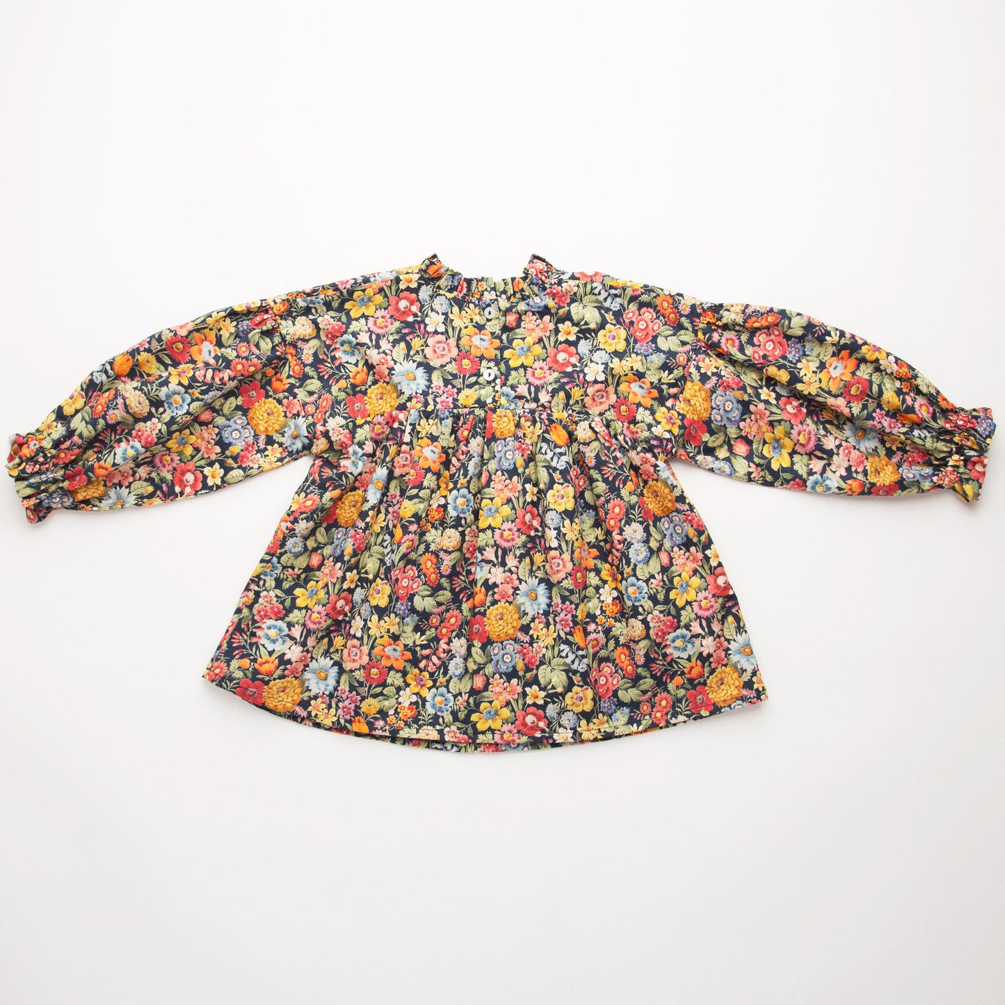 Kiss Chase Blouse - Heirloom Liberty Print Cotton