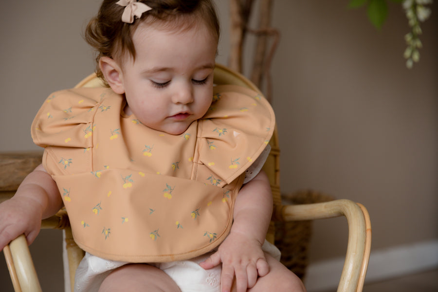Lemon Frill | Snuggle Bib Waterproof