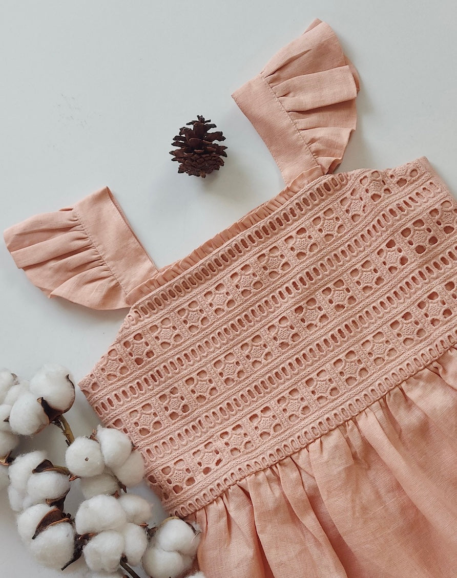 Dusty Pink Lori Dress