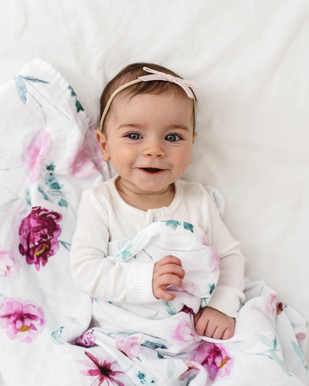 Lullaby Pink Velvet Bow