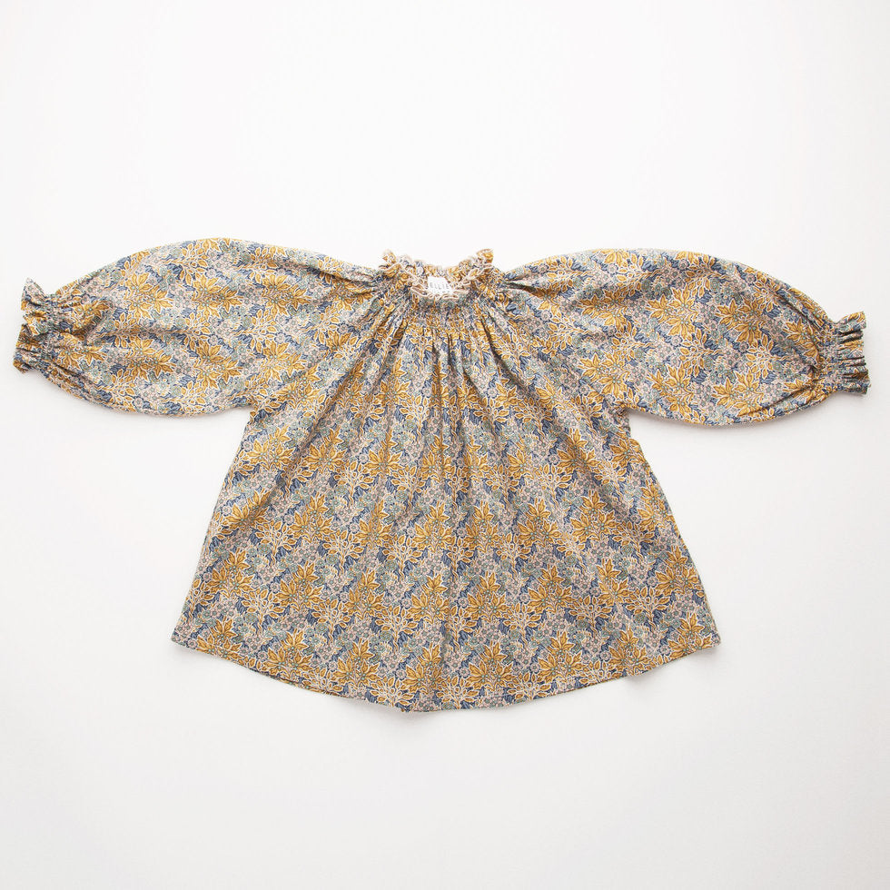 Mother May I Blouse - Aubrey Forest Liberty Print Cotton