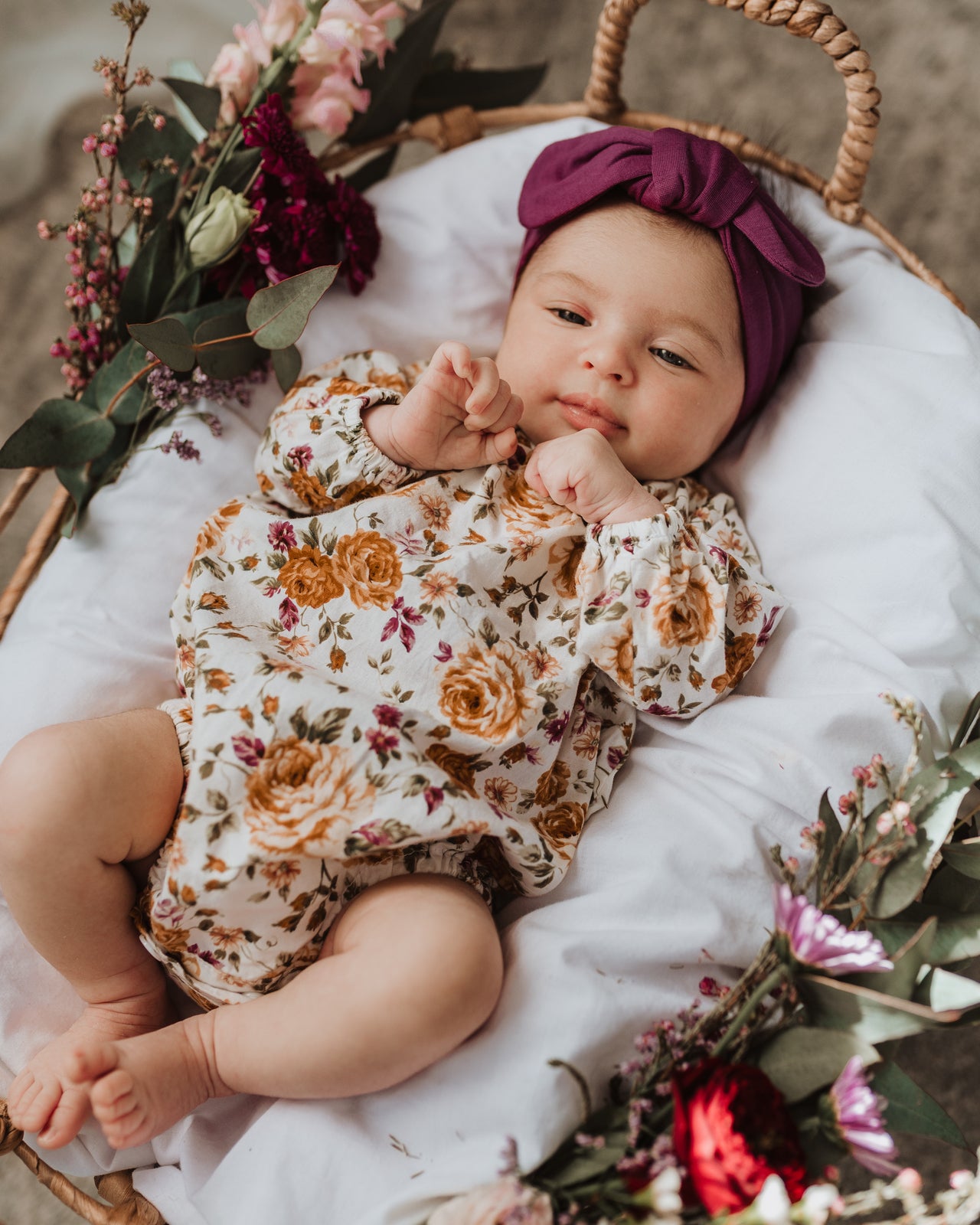 Mulberry Topknot Headband