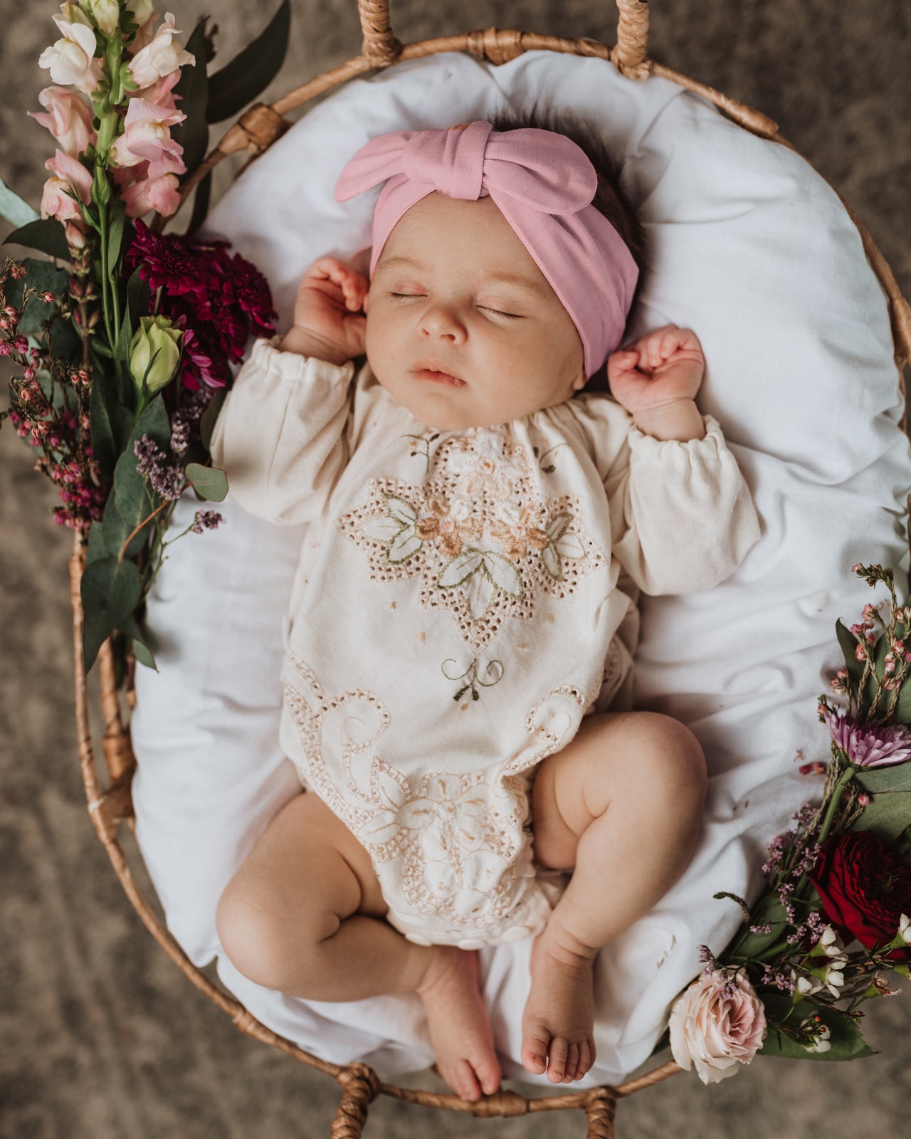 Pink Fantasy Topknot Headband