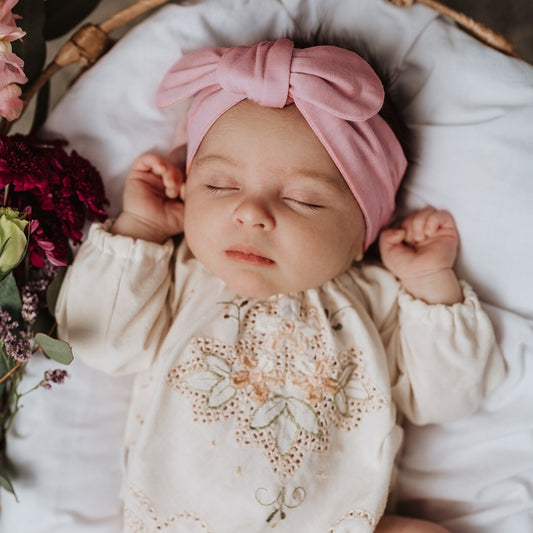 Pink Fantasy Topknot Headband