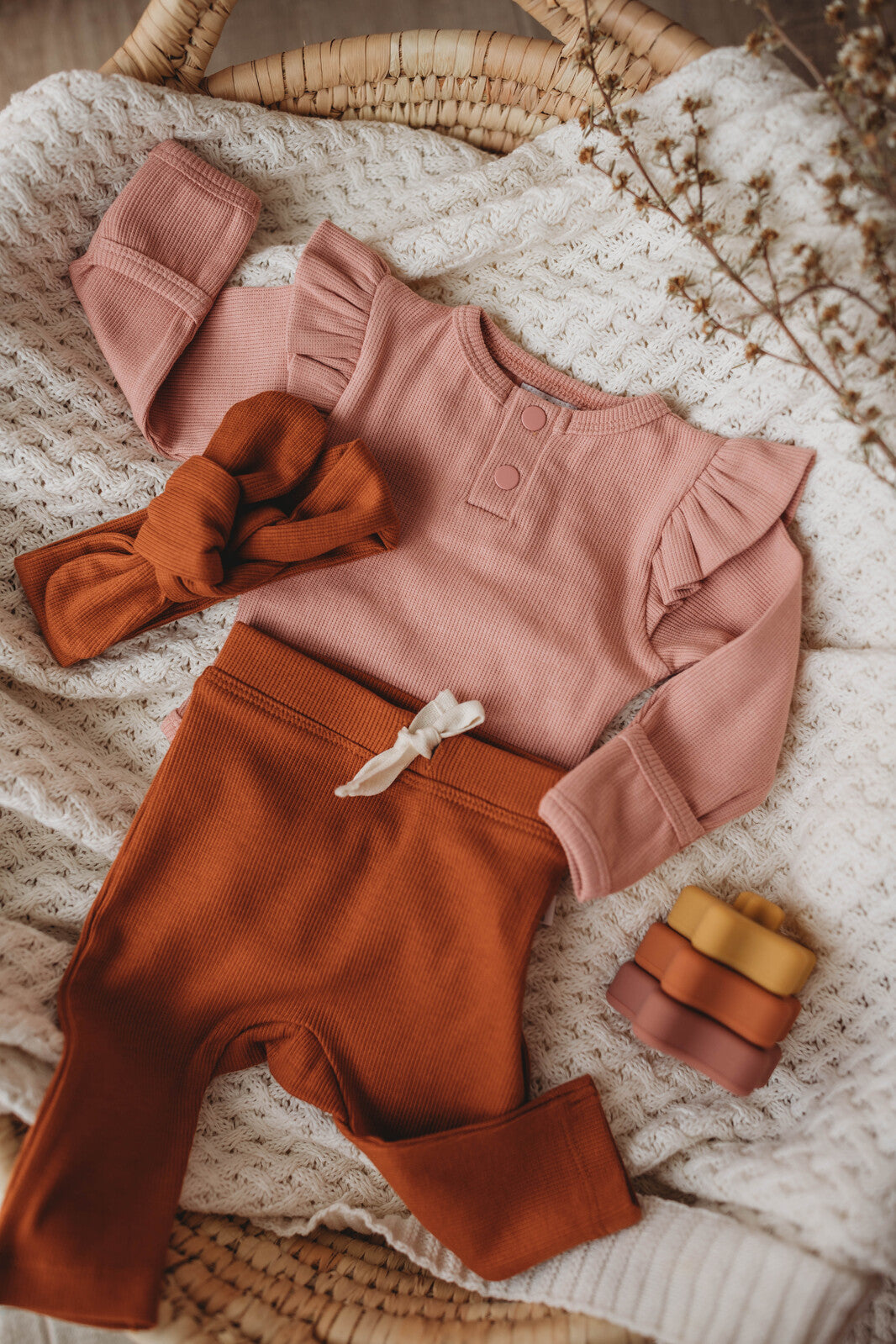 Rose Long Sleeve Bodysuit
