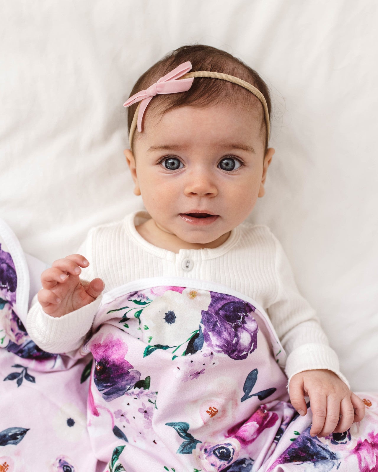 Rose Pink Velvet Bow
