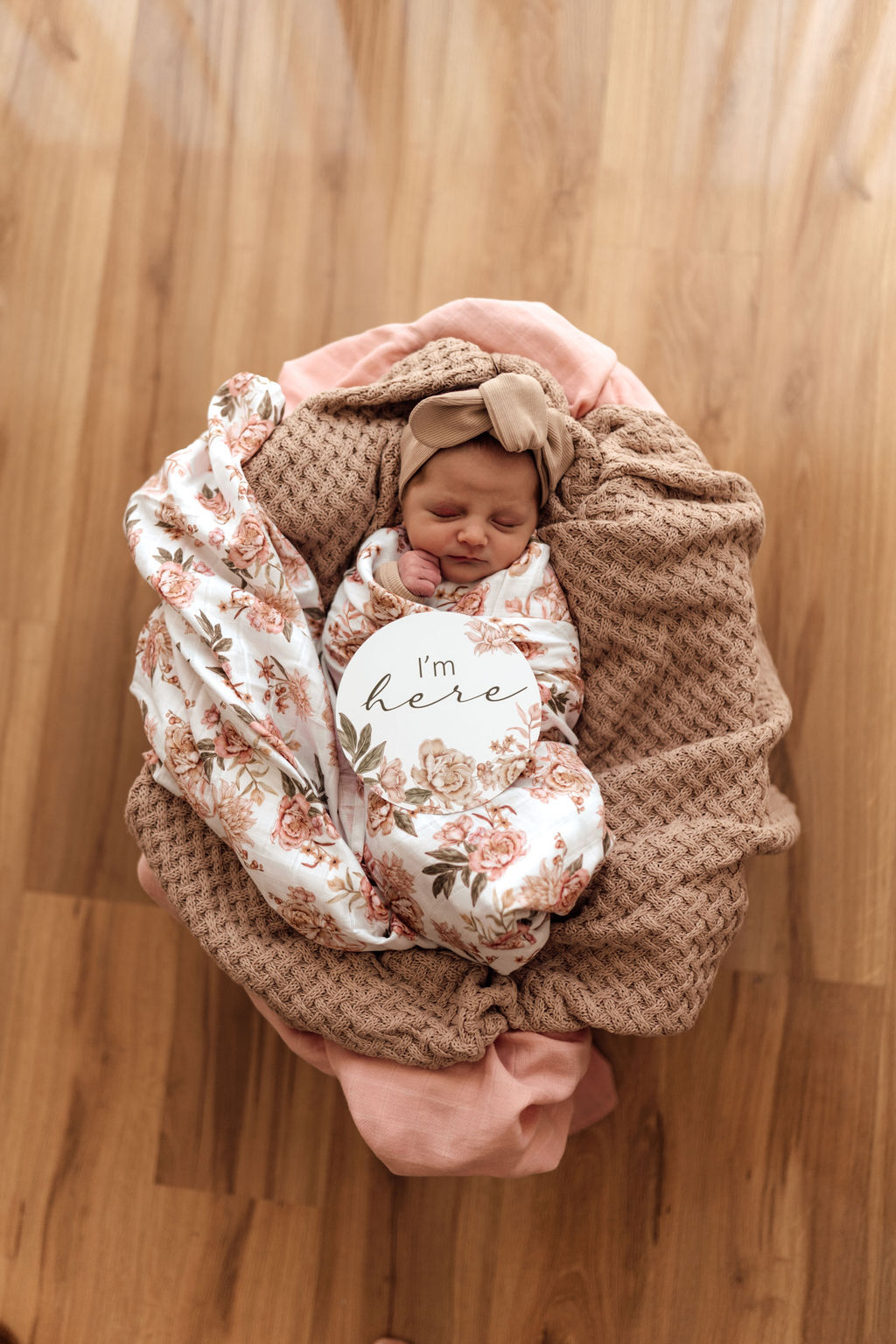 Rosette Organic Muslin Wrap