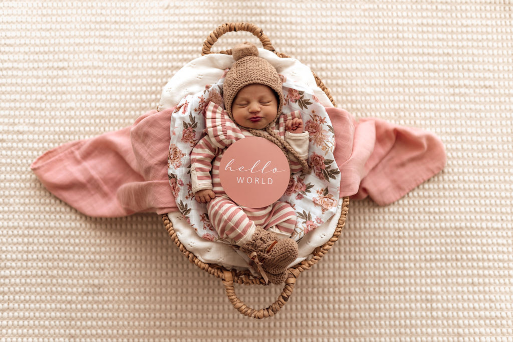 Rosette Organic Muslin Wrap