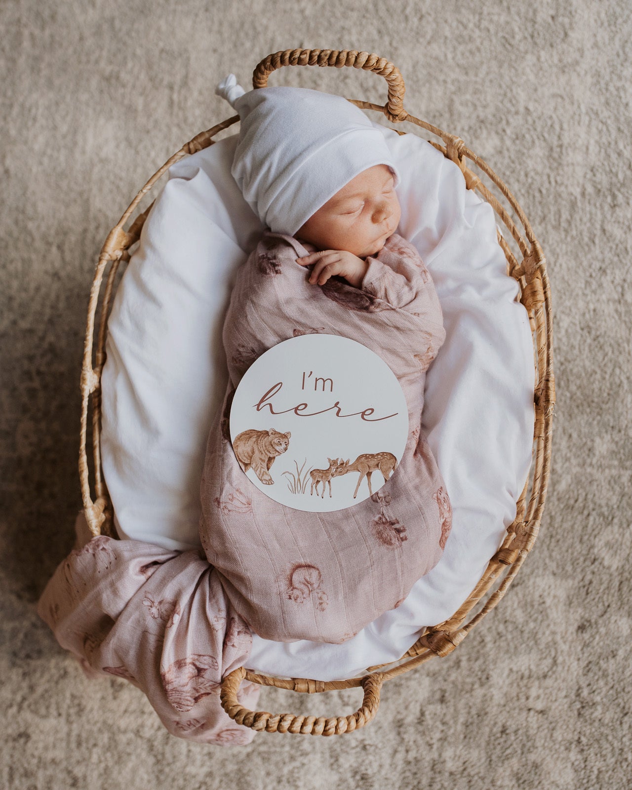 Woodland Organic Muslin Wrap