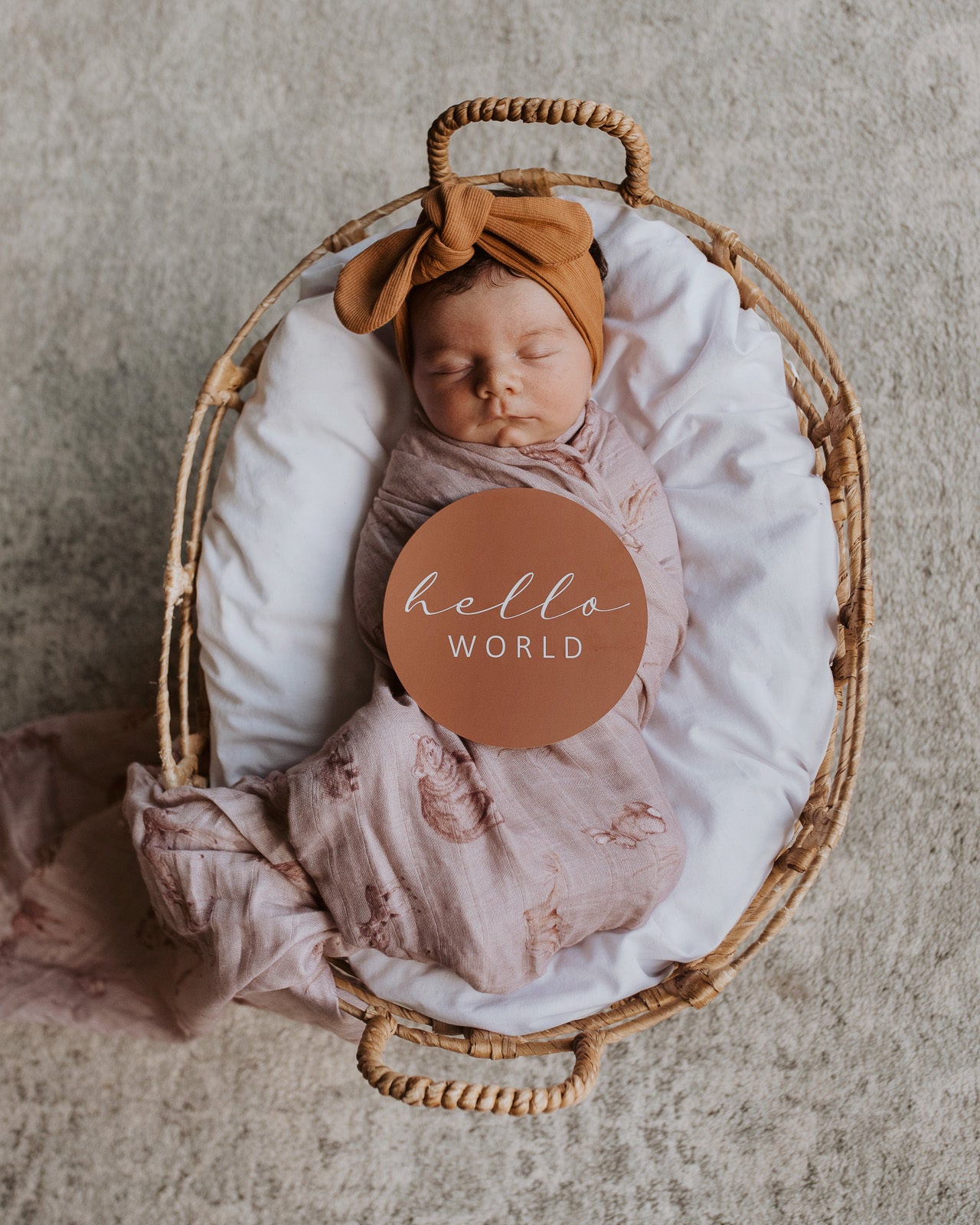 Woodland Organic Muslin Wrap