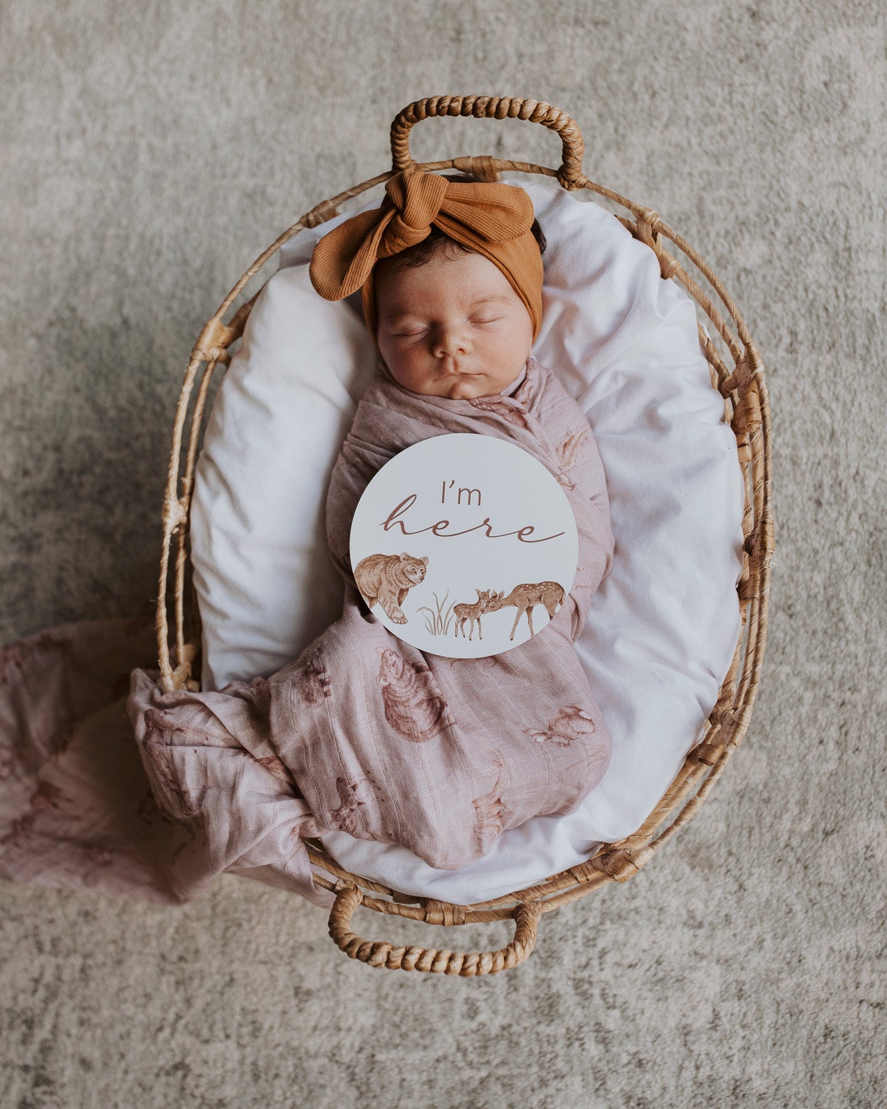 Woodland Organic Muslin Wrap