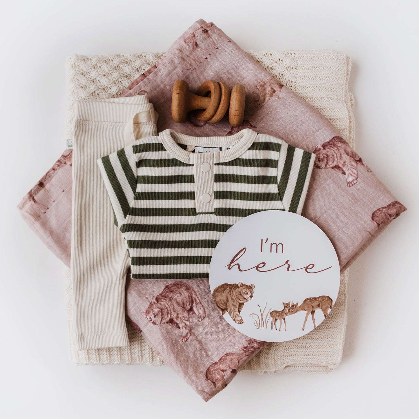 Woodland Organic Muslin Wrap