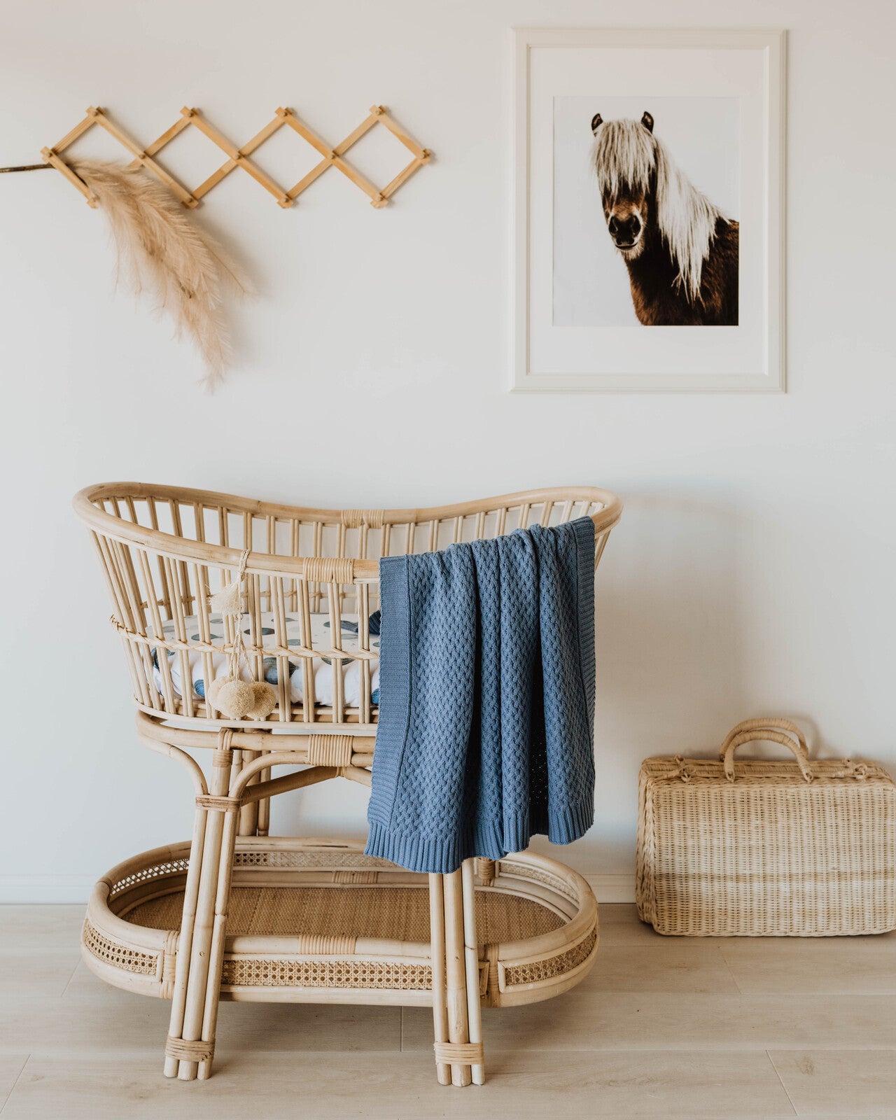 River diamond knitted baby blanket from Snuggle Hunny Kids is now available on Sugarbird Kids.