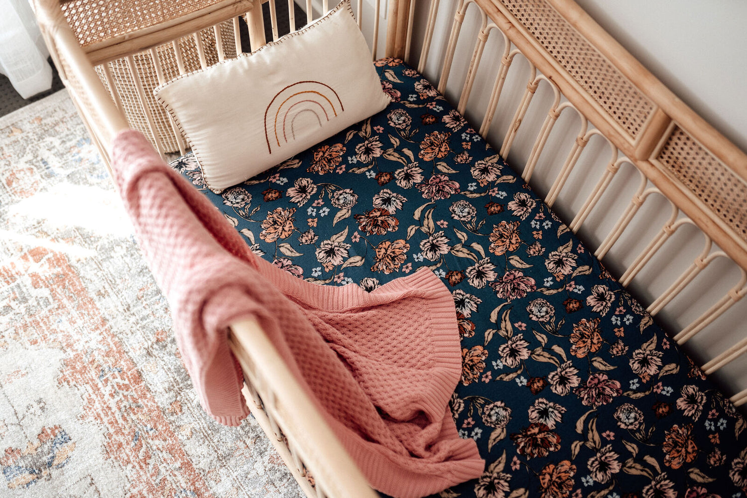Rosa Diamond Knit Baby Blanket from Snuggle Hunny Kids is now available on Sugarbird Kids.