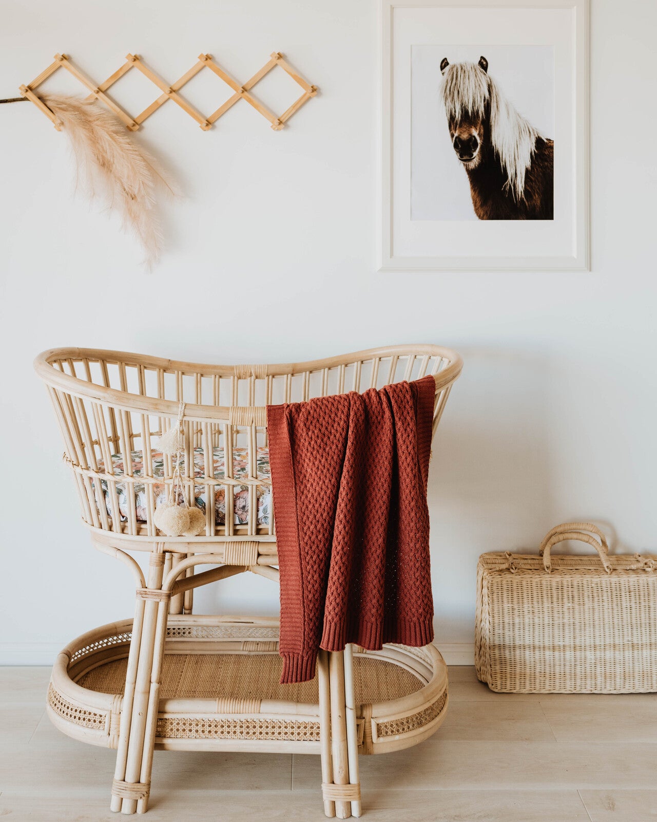 Umber diamond knit baby blanket from Snuggle Hunny Kids is now available on Sugarbird kids.